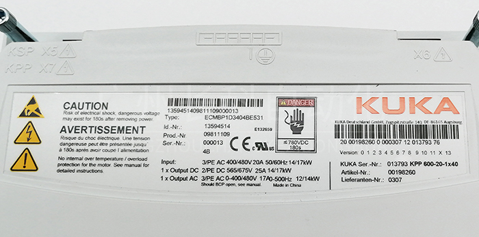 C4伺服驅動模塊KPP600-20-1x40 00-198-260 C4伺服驅動模塊KPP600-20-1x40 00-198-260