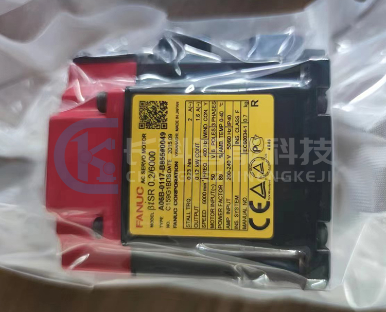 發(fā)那科LR Mate 200iD五六軸電機(jī)A06B-0117-B855#0049 發(fā)那科LR Mate 200iD五六軸電機(jī)A06B-0117-B855#0049